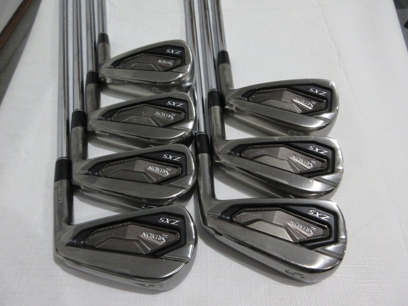 Srixon ZX5 MKII Black Iron Set - 4-PW - NS Pro 950GH Stiff Flex Steel +0.5" Long