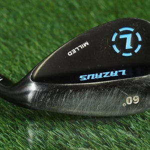 LAZRUS MILLED FORGED 60 LOB WEDGE STEEL SHAFT RH ~ LOOK!!