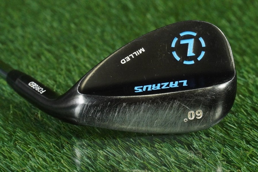 LAZRUS MILLED FORGED 60 LOB WEDGE STEEL SHAFT RH ~ LOOK!!