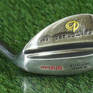 WILSON HARMONIZED 55 SAND WEDGE STAINLESS STEEL SHAFT RH ~ LOOK!!