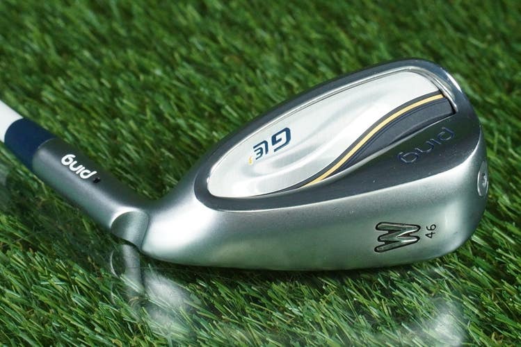 PING G LE3 46 PITCHING WEDGE "W" ULT 250 WOMEN'S LADIES FLEX BLACK DOT RH