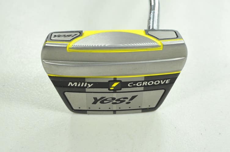 Yes! True Alignment Milly 34" Putter Right Steel # 204402