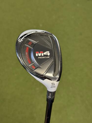 TaylorMade M4 5 Hybrid 25* Fujikura Atmos 6R Regular RH Lamkin Arthritic Grip