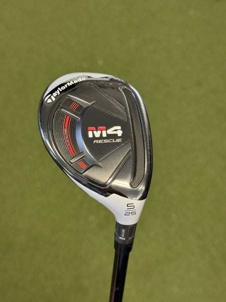 TaylorMade M4 5 Hybrid 25* Fujikura Atmos 6R Regular RH Lamkin Arthritic Grip