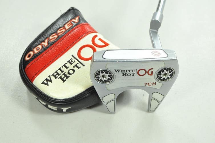 Odyssey White Hot OG 7CH 34" Putter Right Stroke Lab Steel # 204583