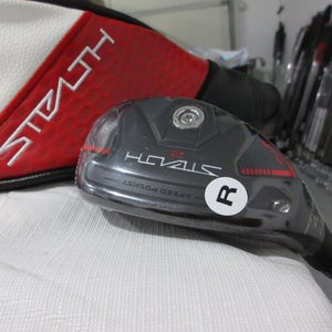 Left-Handed TaylorMade Stealth 2 Plus Hybrid - 4H - 22* - Regular Graphite - NEW