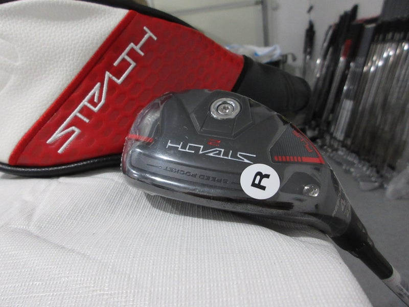 Left-Handed TaylorMade Stealth 2 Plus Hybrid - 4H - 22* - Regular Graphite - NEW
