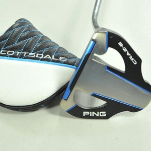 Ping Scottsdale Craz-E 2025 37" Putter RH Straight Steel with Head Cover #204676