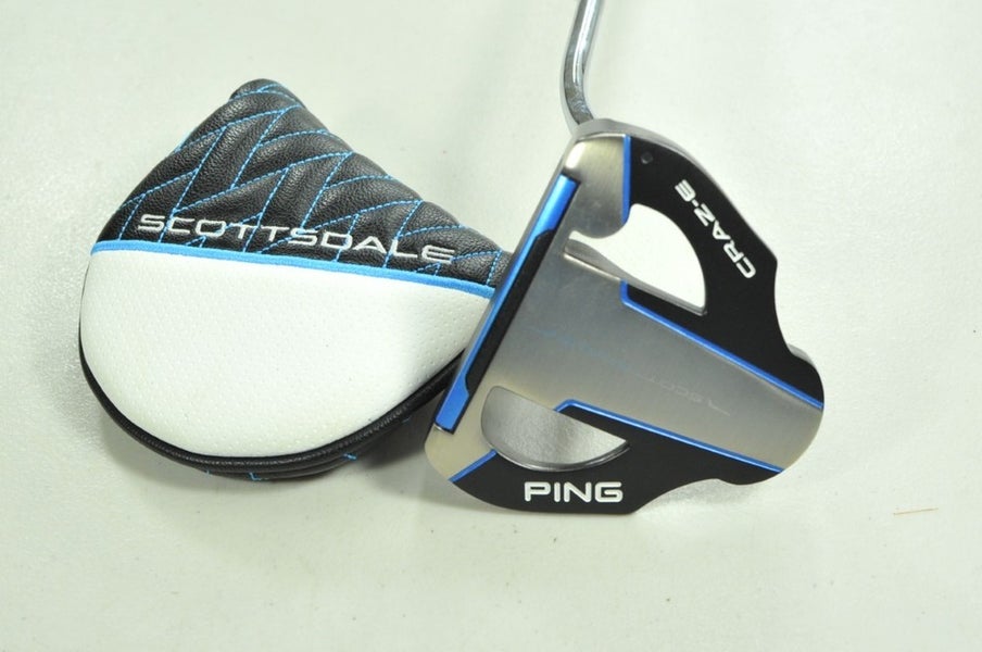 Ping Scottsdale Craz-E 2025 37" Putter RH Straight Steel with Head Cover #204676