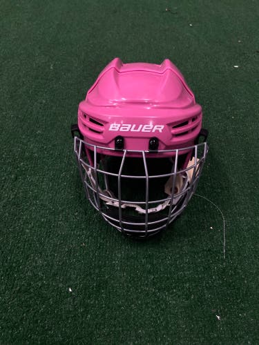 Pink Youth Bauer Prodigy Helmet (Used)