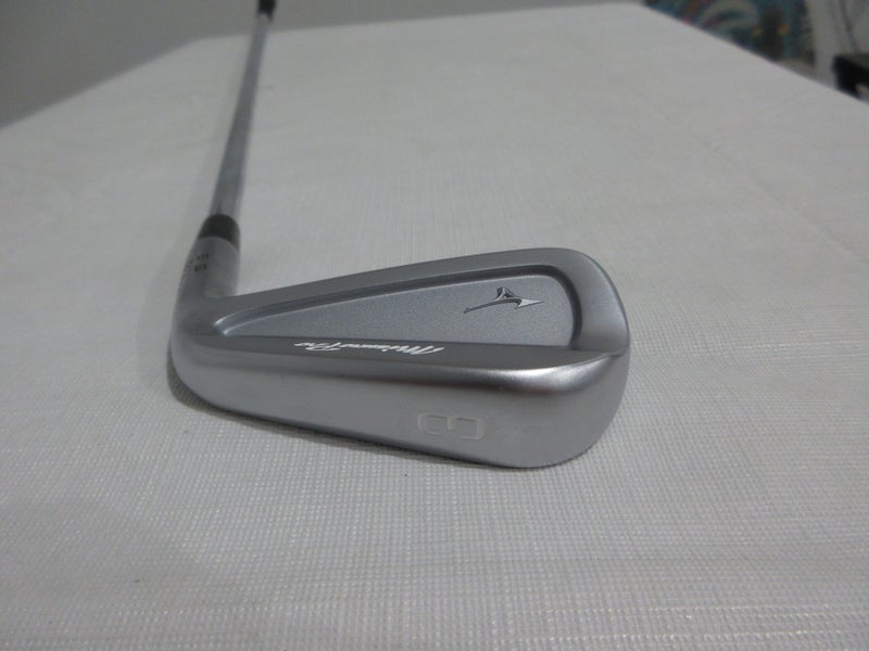 Mizuno Pro S3 3-iron - 21* - KBS $-Taper 120 Stiff Flex Steel - NEW