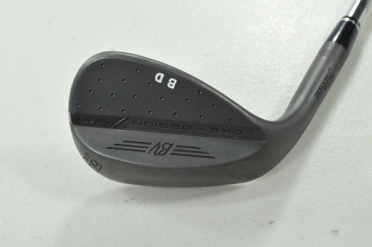 LEFT HANDED Titleist Vokey SM8 Jet Black 60*-04L Wedge KBS Tour Steel #204219
