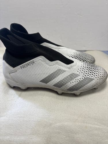 White Men's Size M 7.5 (W 8.5) Adidas Predator Accuracy Cleats (Used)