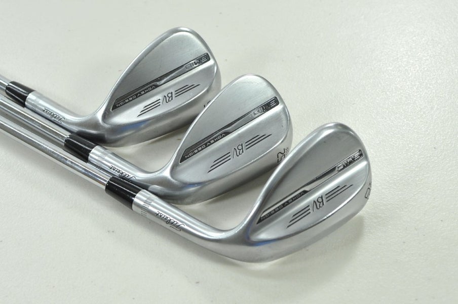 Titleist Vokey SM10 Tour Chrome 52*, 56*, 60* Wedge Set Right Steel # 204663