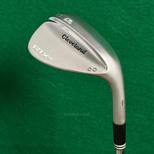 Cleveland RTX-4 Satin Chrome Mid 58-9 58 Lob Wedge DG TI S400 Steel Stiff