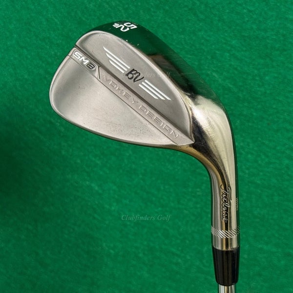 Titleist Vokey SM8 Brushed Steel 52-8F 52 Gap Wedge Vokey Design Steel Wedge