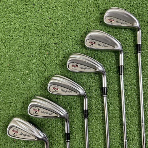 READ Macgregor V-Foil M455 Forged Iron Set 3-8 Irons Regular Flex Steel RH