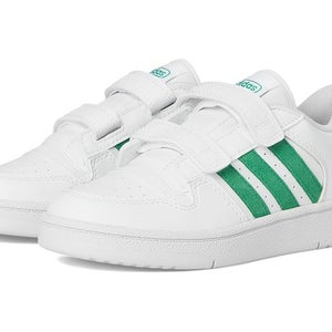 Adidas Break Start JI0374 Sneakers Kids US 13 White Green Casual Shoes TZP215