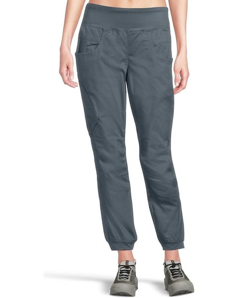prAna Kanab Ripstop Pants Women's S Thundercloud Zip Pocket Elastic Waist TLW1