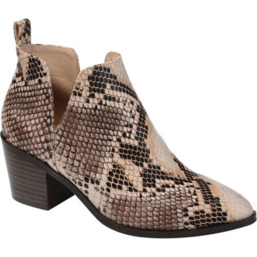 Journee Collection Lola Women's US 8 Multicolor Cut-Out Ankle Bootie TZP185