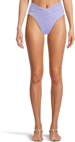 BECCA Color Code Carolina French Cut Bottom Women's S Bellflower Swimwear TLW51