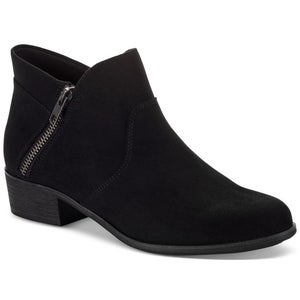 Sun + Stone Adelinee 10017857800 Women's US 5.5 Black Micro Ankle Bootie TZP178
