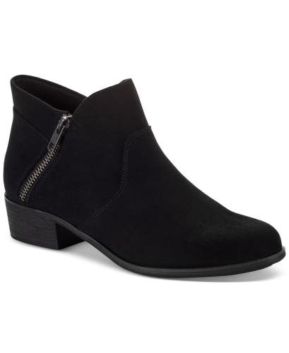 Sun + Stone Adelinee 10017857800 Women's US 5.5 Black Micro Ankle Bootie TZP178