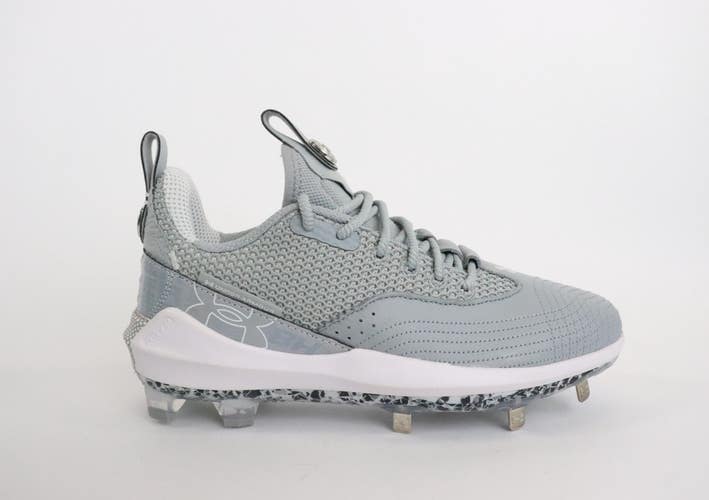 Under Armour Harper 7 Low ST Baseball Cleats 325582-101 | Men's Size 9 | Gray