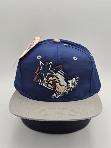 NEW Vintage Dallas Cowboys NFL Looney Tunes Taz Promo Sports Hat Cap Snapback