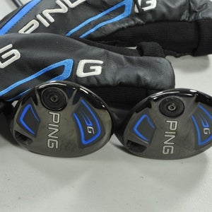 Ping G Series 3 and 5 Fairway Wood Set Regular Flex RH Alta 65g Graphite #204384