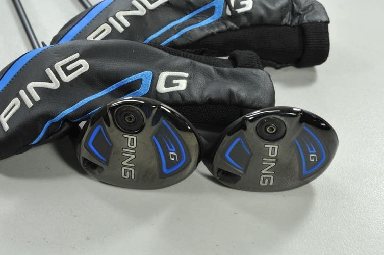 Ping G Series 3 and 5 Fairway Wood Set Regular Flex RH Alta 65g Graphite #204384