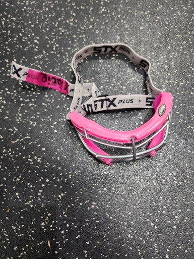 Used STX SIGHT PLUS Lacrosse Facial Protect Pink Youth 11849-S000032933