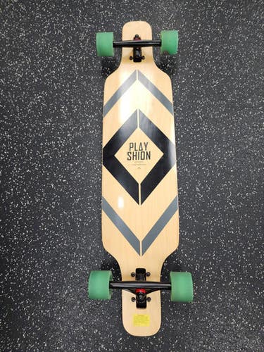 Used PLAYSHION Longboard Black Long 11849-S000032913