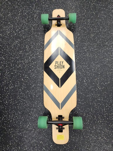 Used PLAYSHION Longboard Black Long 11849-S000032913