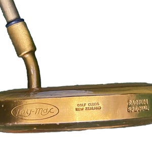 Loy Mac New Zealand Radium Special Mallet Putter 35" Graphite RH Beautiful Maire