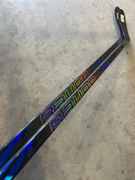 2 PACK P28 95 Flex Senior Bauer Nexus Tracer Left Hand Hockey Stick Pro Stock NHL (New)