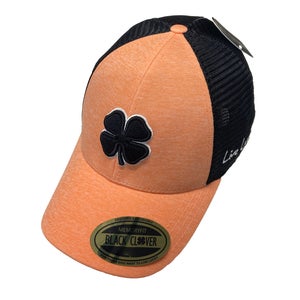 NEW Black Clover Live Lucky Perfect Luck #20 Coral Fitted S/M Golf Hat