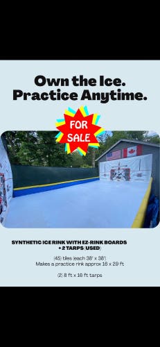 (Used) Synthetic Hockey Rink