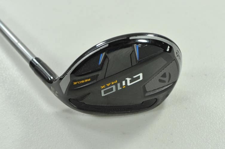TaylorMade Qi10 Max Rescue 4-23* Hybrid Senior Flex Right 50g Graphite # 204648