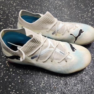 Used Puma Soccer Cleats White Junior 02 11849-S000032909