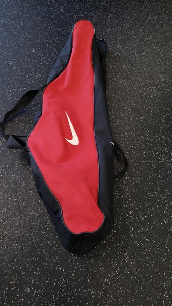 Used Nike BAT BAG BB/SB Team Bat Bag Cardinal And Black 11849-S000032868