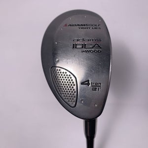 Adams Idea i-Wood 4 Hybrid 21* Regular Graphite Mens RH Midsize Grip