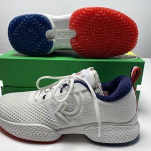 G/Fore QRT1 Pickleball Shoes White Men's SZ 8.5 (G4MS23EF101)