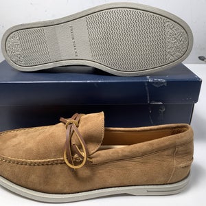 Peter Millar Excursionist Boat Shoe Casual Shoes Brown Men's SZ 11 (MF24XF20)