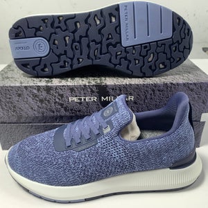 Peter Millar Hyperlight Apollo Sneaker Shoes Blue Men's SZ 8 (MS22EF11)