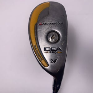 Adams Idea Pro 4 Hybrid 24* Graphite Design YS-Hybrid+ Regular Graphite Mens RH
