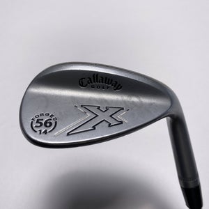 Callaway X Forged Chrome Sand Wedge SW 56* 14 Bounce Stiff Steel Mens RH