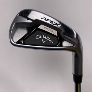 Callaway Apex DCB 21 Single 7 Iron Apollo Regular Steel Mens RH Midsize Grip