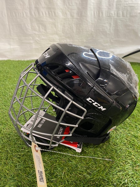 Black Medium CCM 50 Combo Helmet (New)