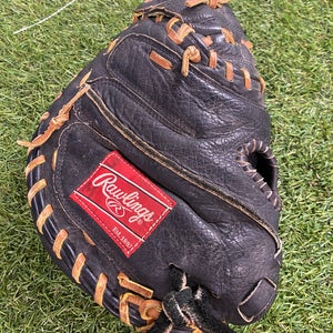 Black Rawlings Renegade RH Catcher's Baseball Glove 32" (Used)
